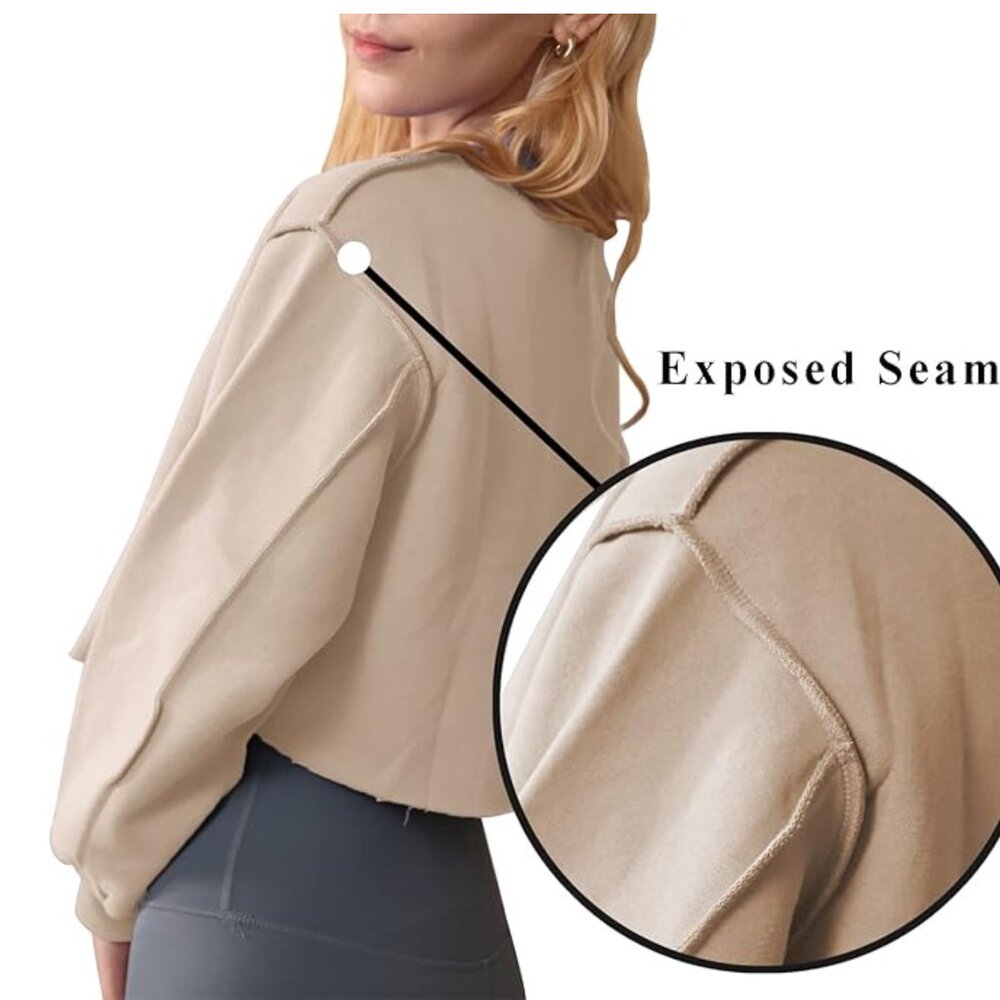 Cropped Sweatshirt - Picture 2 of 4